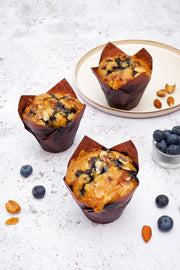 Blueberry and Almond Muffin